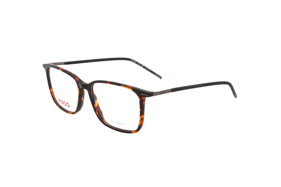 Preloved - Hugo Boss Mens 52mm Havana Grey Eyeglasses Hg1271-Ab8-52 One Color
