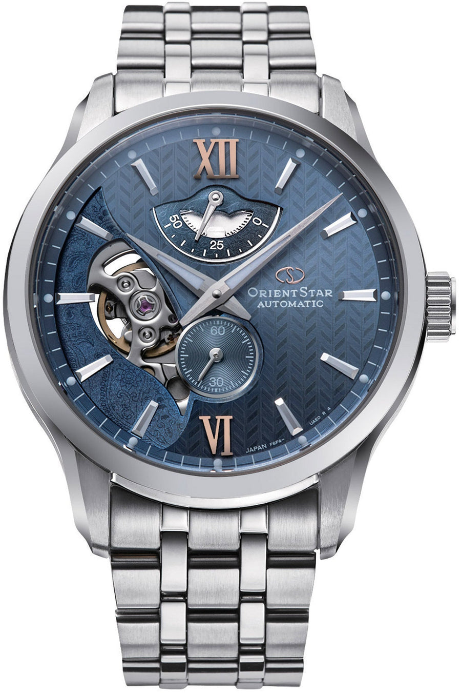 Preloved - Orient Mens Contemporary Layered 41mm Automatic Watch Re-Av0b08l00b One Color Watches