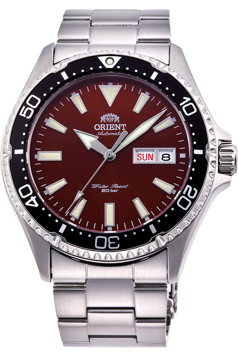 Preloved - Orient Mens Sports Kamasu Mako Iii V1 41mm Automatic Watch Ra-Aa0003r One Color Watches