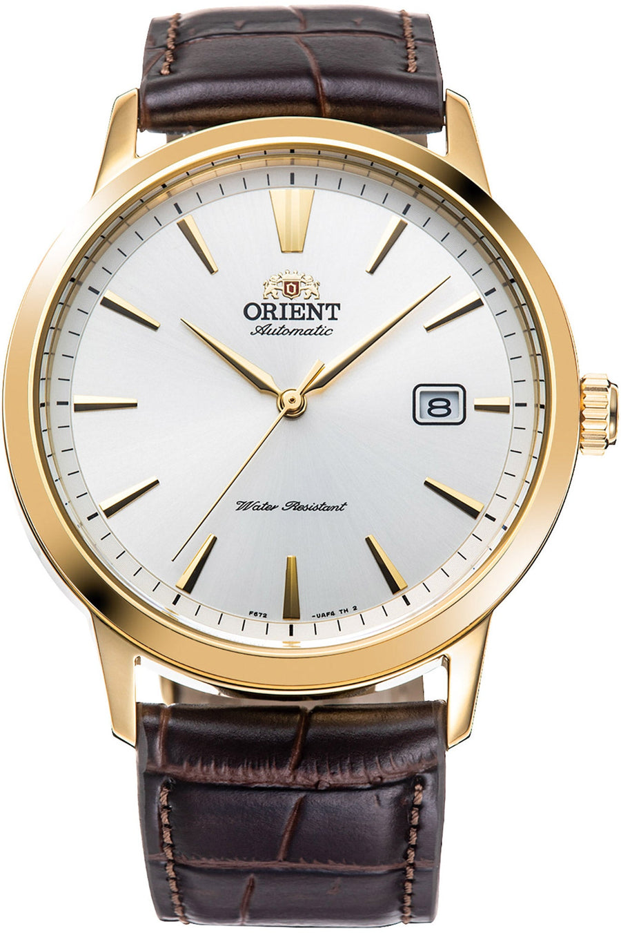 Preloved - Orient Mens Contemporary Symphony Iii 41mm Automatic Watch Ra-Ac0f04s One Color Watches