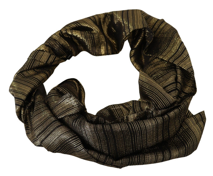 Dolce & Gabbana 81% Silk shawl in gold