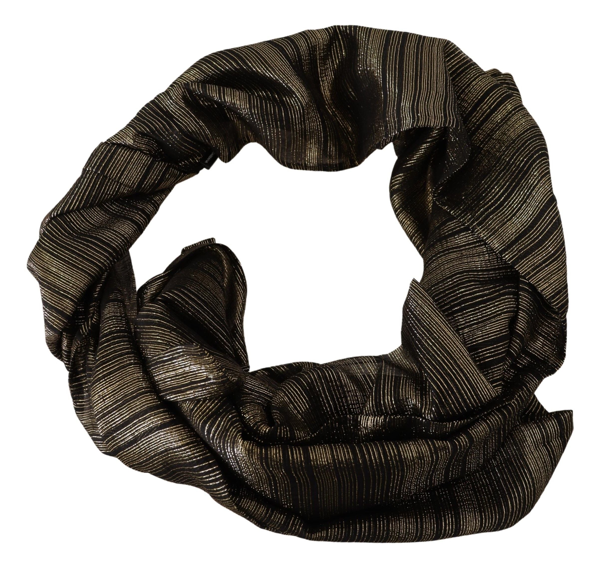 Dolce & Gabbana 81% Silk shawl in gold — view 2