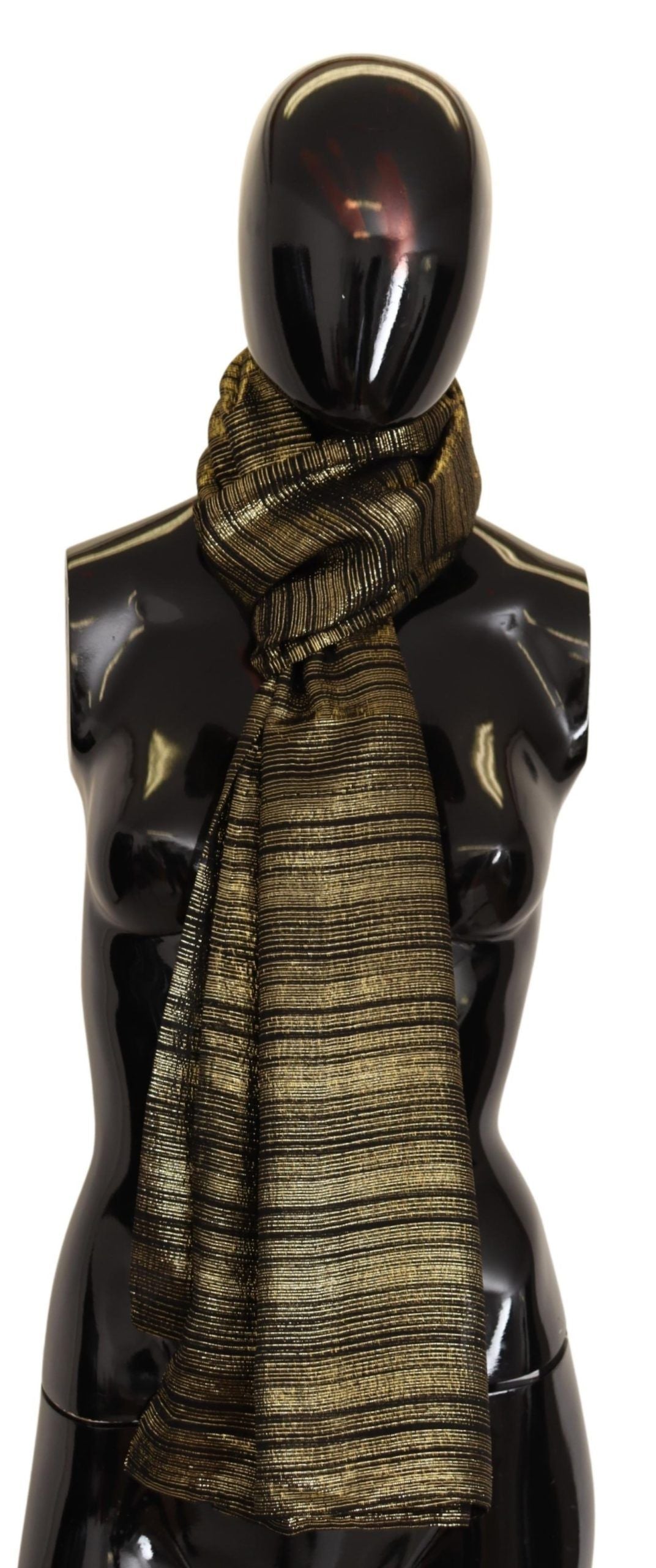 Dolce & Gabbana 81% Silk shawl in gold — view 5