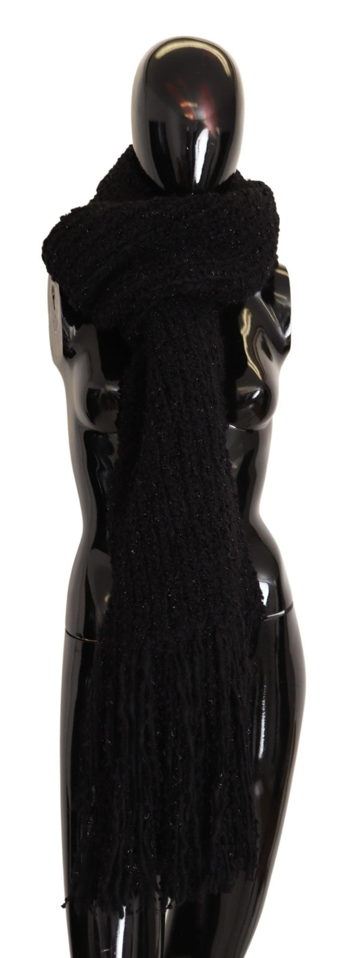 Dolce & Gabbana 45% Virgin Wool shawl in black