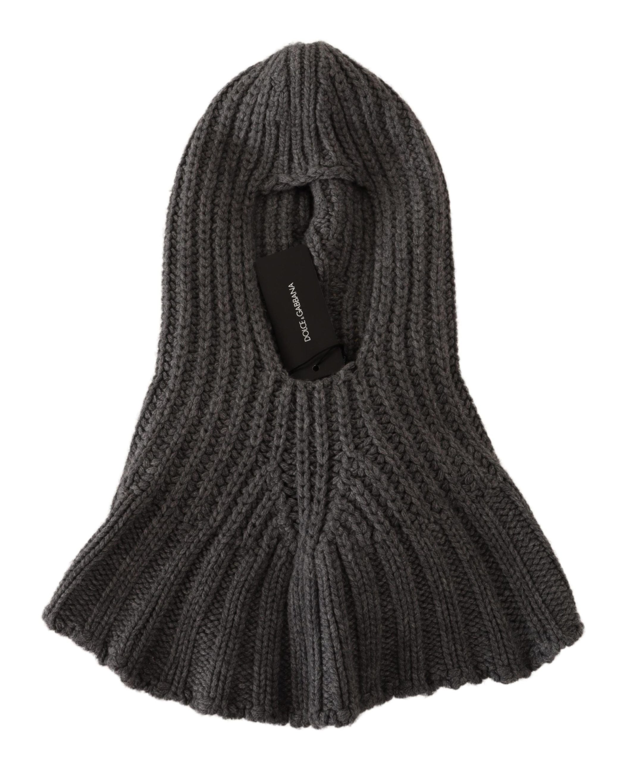 Dolce & Gabbana 100% Cashmere scarf in gray — view 2