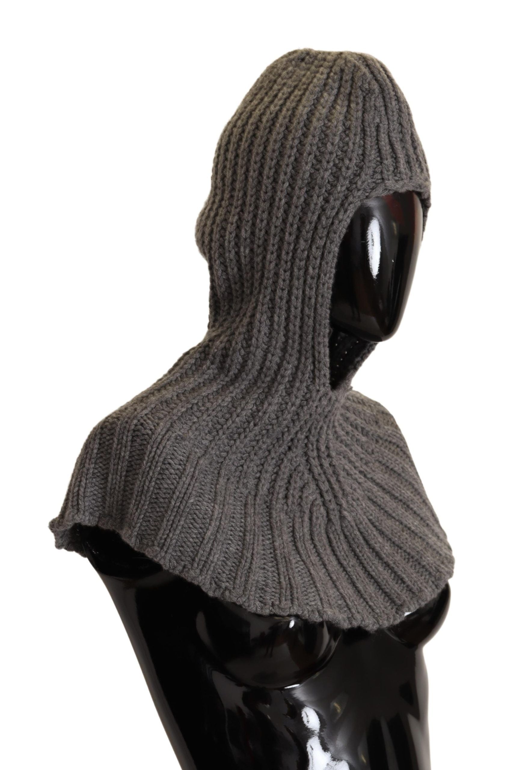 Dolce & Gabbana 100% Cashmere scarf in gray — view 4