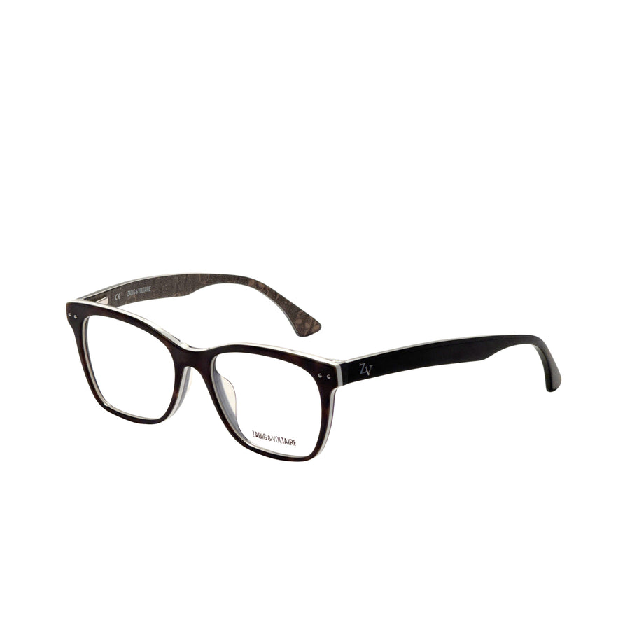 Preloved - Zadig & Voltaire Mens 51 Mm Brown Eyeglasses Vzv020-5102a1 One Color