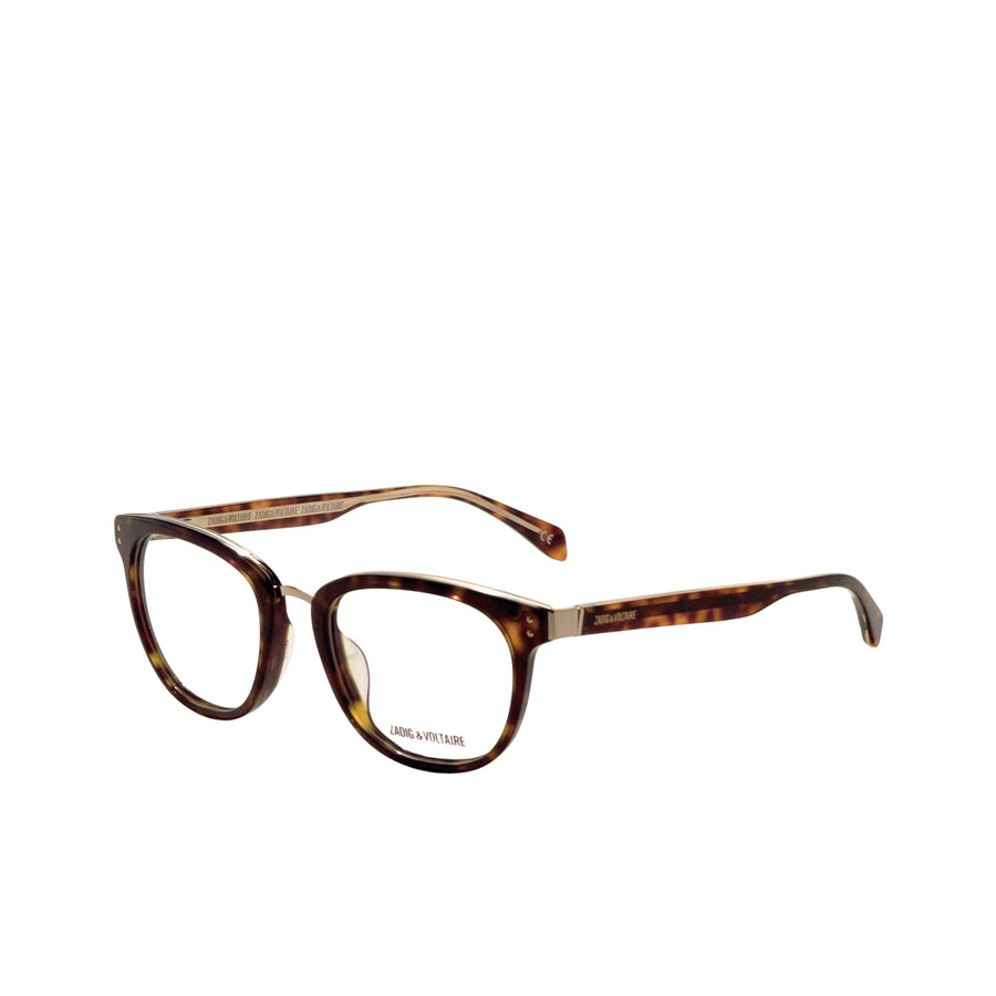 Preloved - Zadig & Voltaire Womens 49 Mm Brown Eyeglasses Vzv162n-490722 One Color