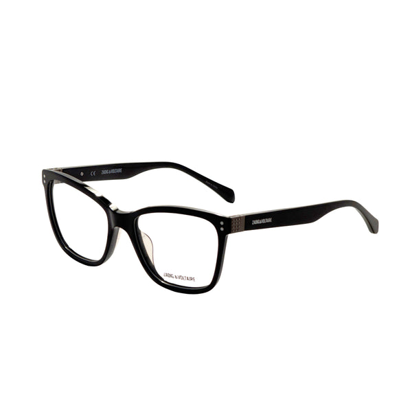 Preloved - Zadig & Voltaire Womens 53 Mm Black Eyeglasses Vzv200-530700 One Color