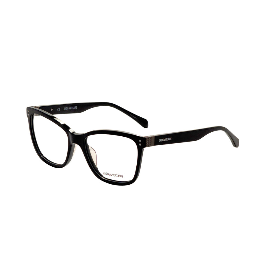 Preloved - Zadig & Voltaire Womens 53 Mm Black Eyeglasses Vzv200-530700 One Color