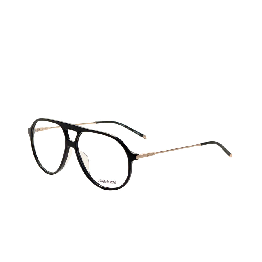 Preloved - Zadig & Voltaire Womens 57 Mm Black Eyeglasses Vzv329-570700 One Color