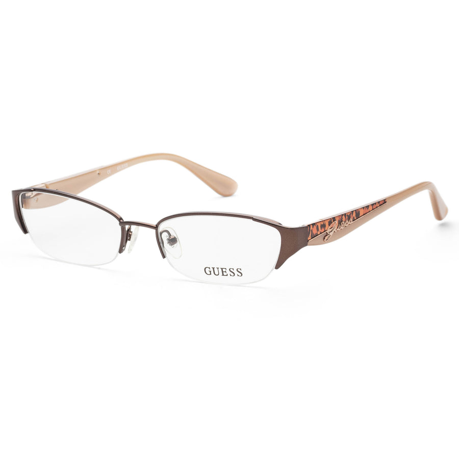 Preloved - Guess Womens 52mm Black Brown Eyeglasses Gu2327-Brn-52 One Color
