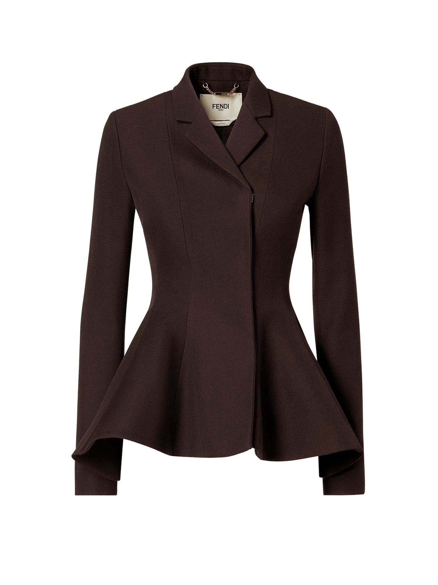 Fendi Clothing Darkbrown Lana Vergine