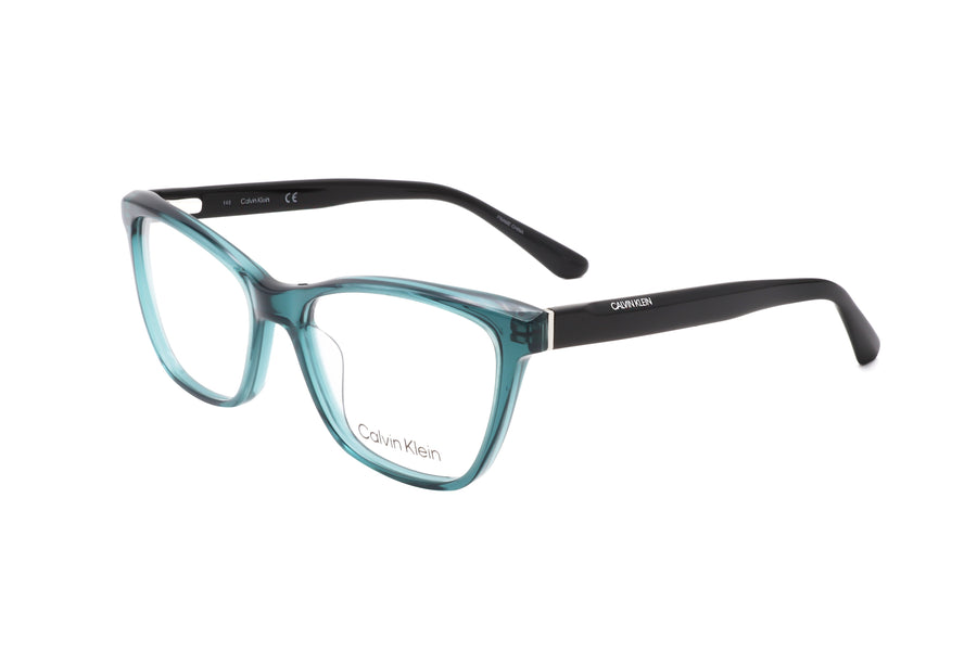Preloved - Calvin Klein Womens 53mm Crystal Bistro Green Eyeglasses Ck20532-300-53 One Color