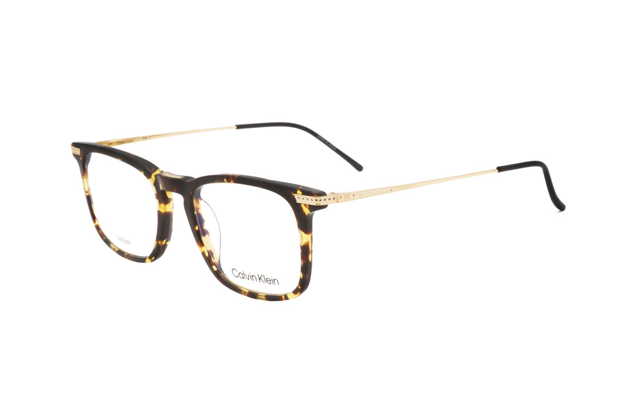 Preloved - Calvin Klein Mens 52mm Vintage Havana Eyeglasses Ck22526t-237-52 One Color