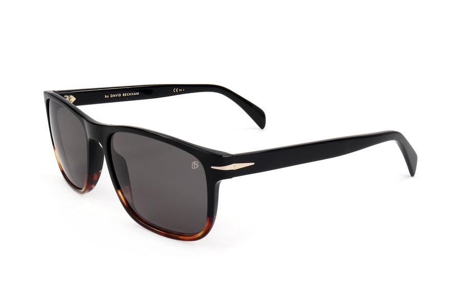 Preloved - David Beckham Mens 57mm Black Horn Sunglasses Db1060s-037n-Ir One Color