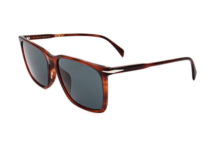 Preloved - David Beckham Mens 59mm Brown Horn Sunglasses Db1145gs-0ex4-Ku One Color
