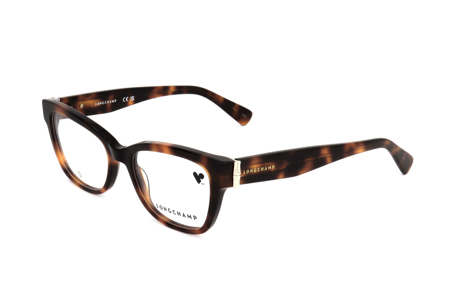 Preloved - Longchamp Womens 51mm Havana Eyeglasses Lo2713-230 One Color