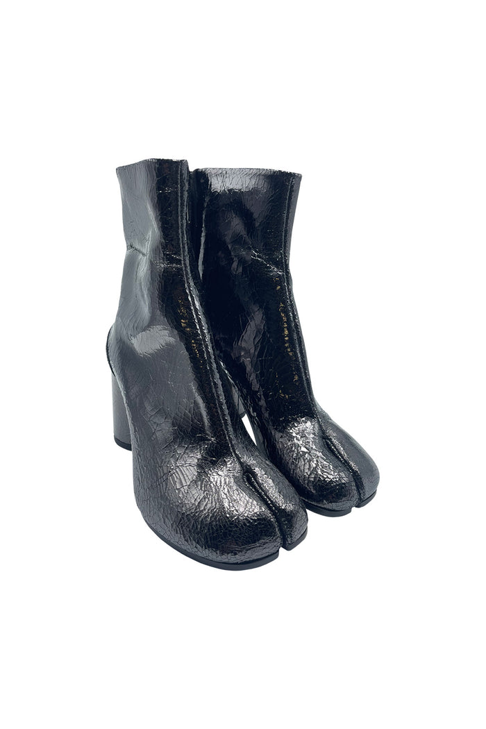 Broken Mirror Tabi Boots Black Calzature