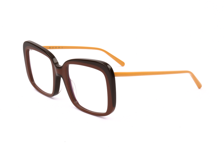 Preloved - Marni Womens 53mm Brown Dark Eyeglasses Me2623-232-53 One Color