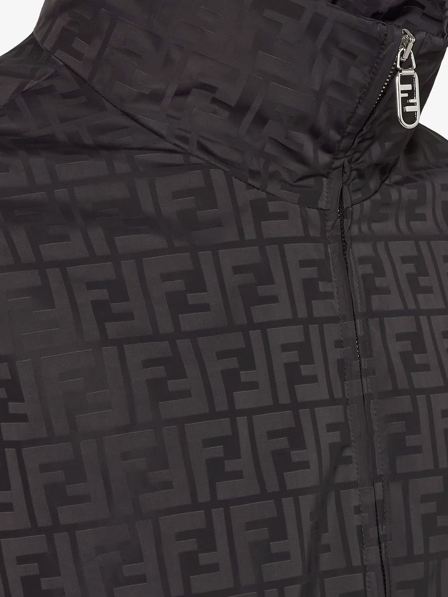 Fendi Jackets Black Poliammide