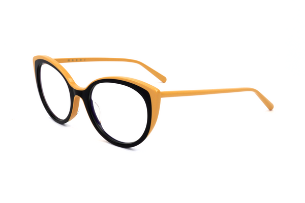 Preloved - Marni Womens 53mm Black Ochre Eyeglasses Me2625-011-53 One Color
