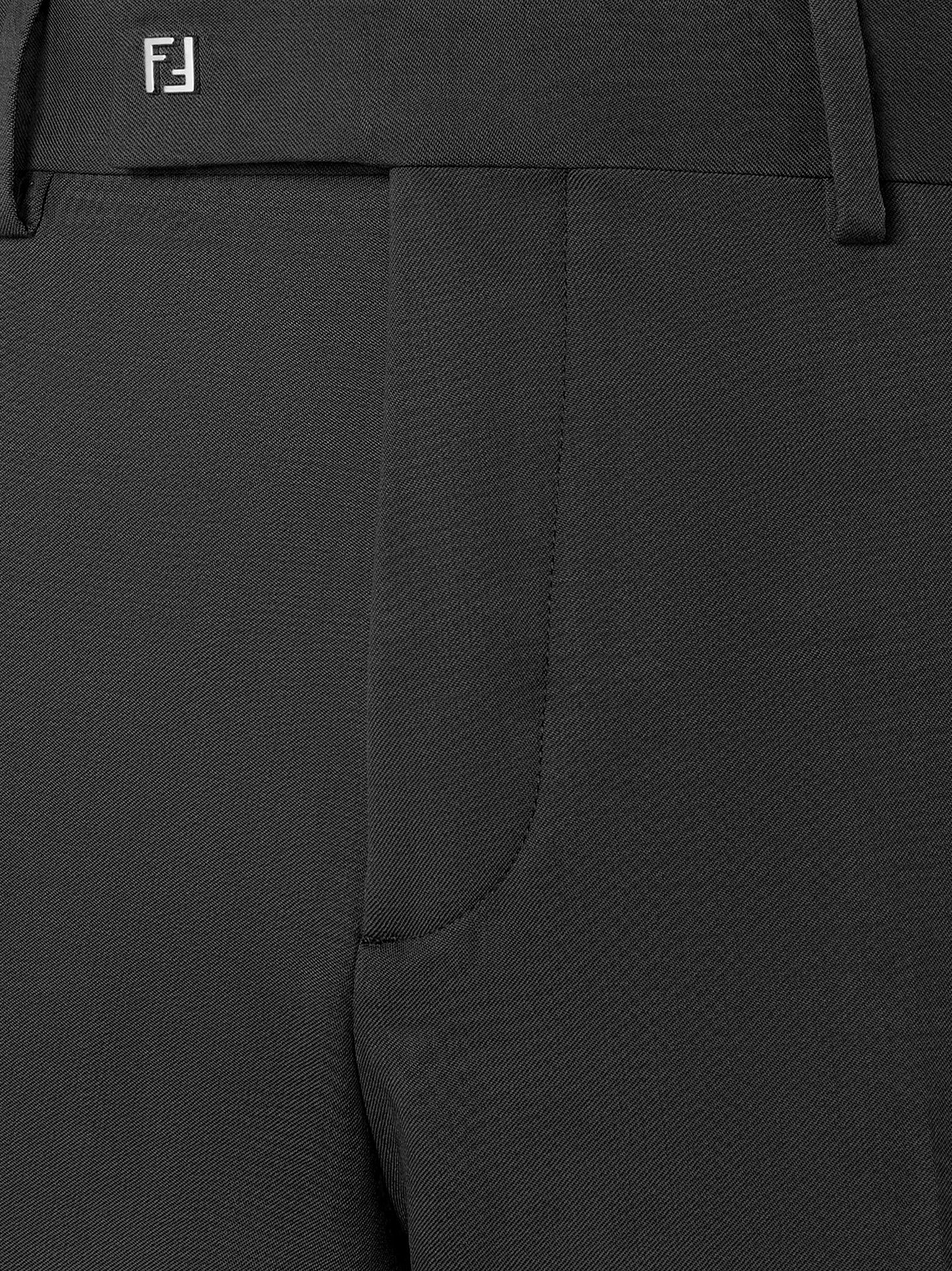 Fendi RTW Black Lana Vergine