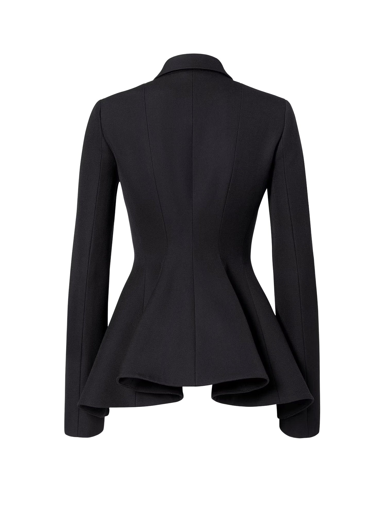 Fendi Clothing Black Lana Vergine