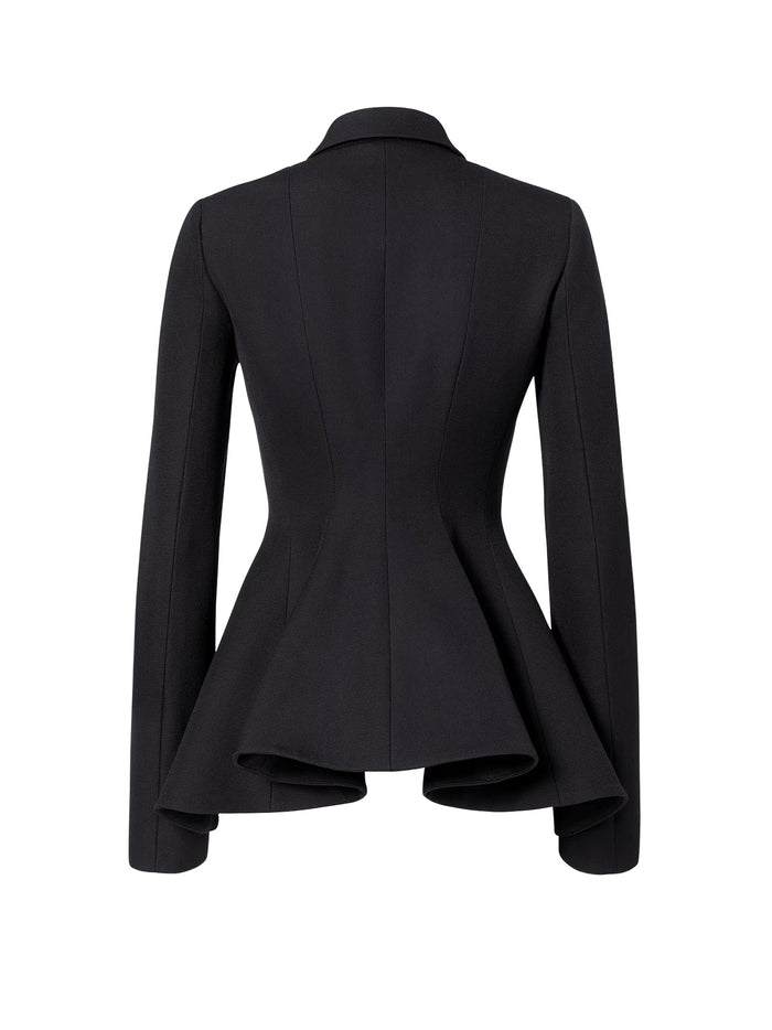 Fendi Clothing Black Lana Vergine