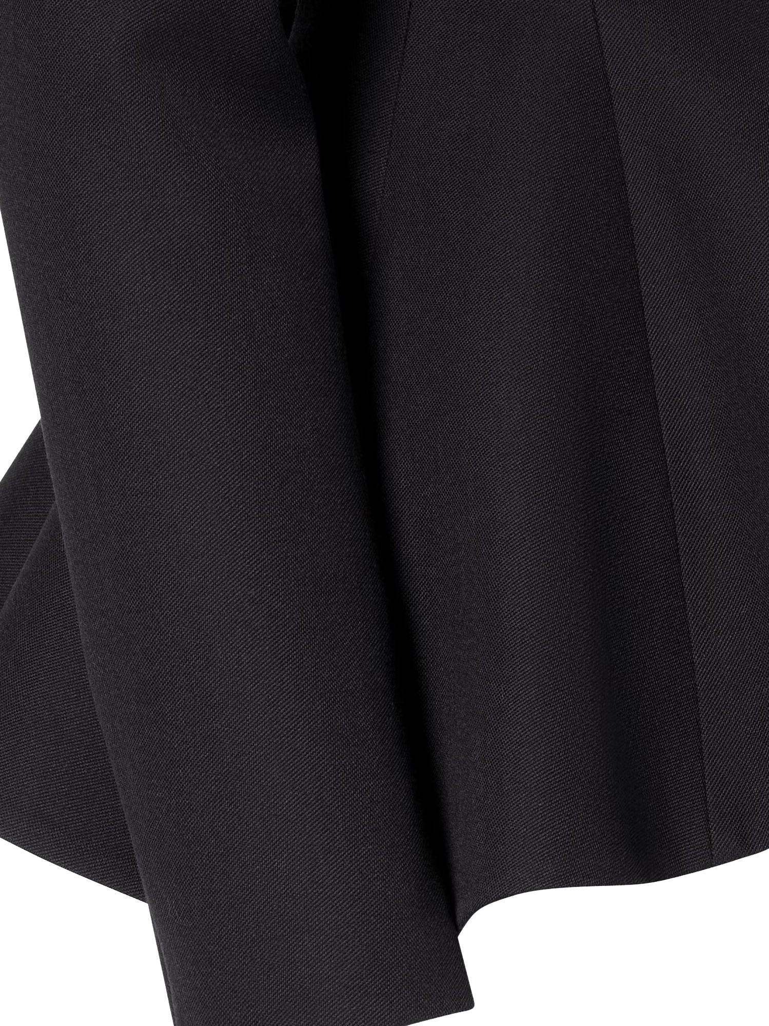 Fendi Clothing Black Lana Vergine