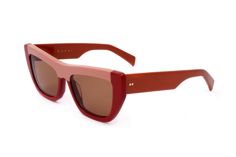 Preloved - Marni Womens 52mm Rose Red Sunglasses Me634s-611-52 One Color