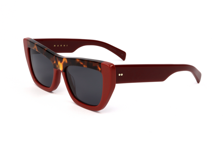 Preloved - Marni Womens 52mm Red Havana Sunglasses Me634s-617-52 One Color