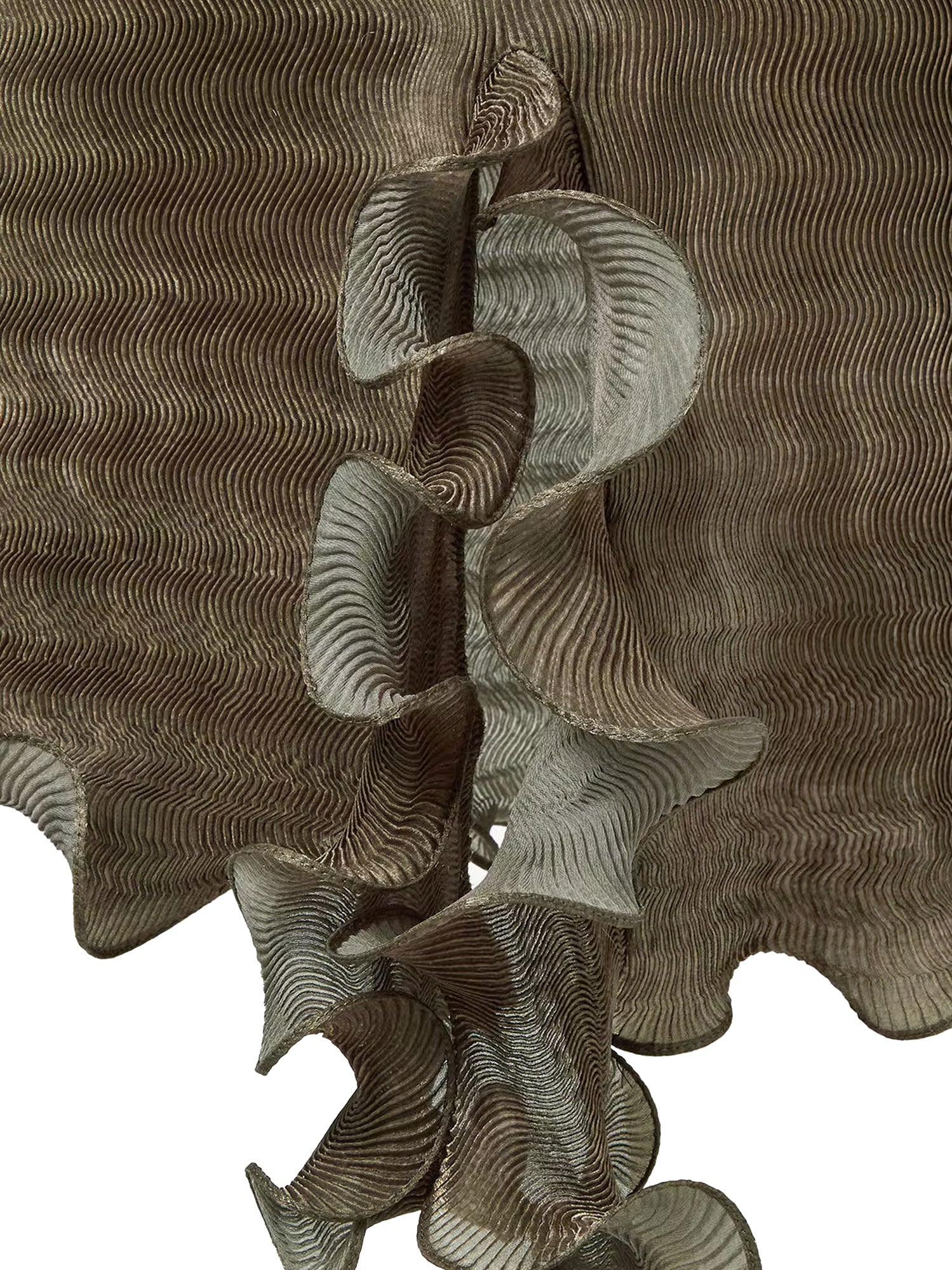 Fendi Skirts Green Poliestere