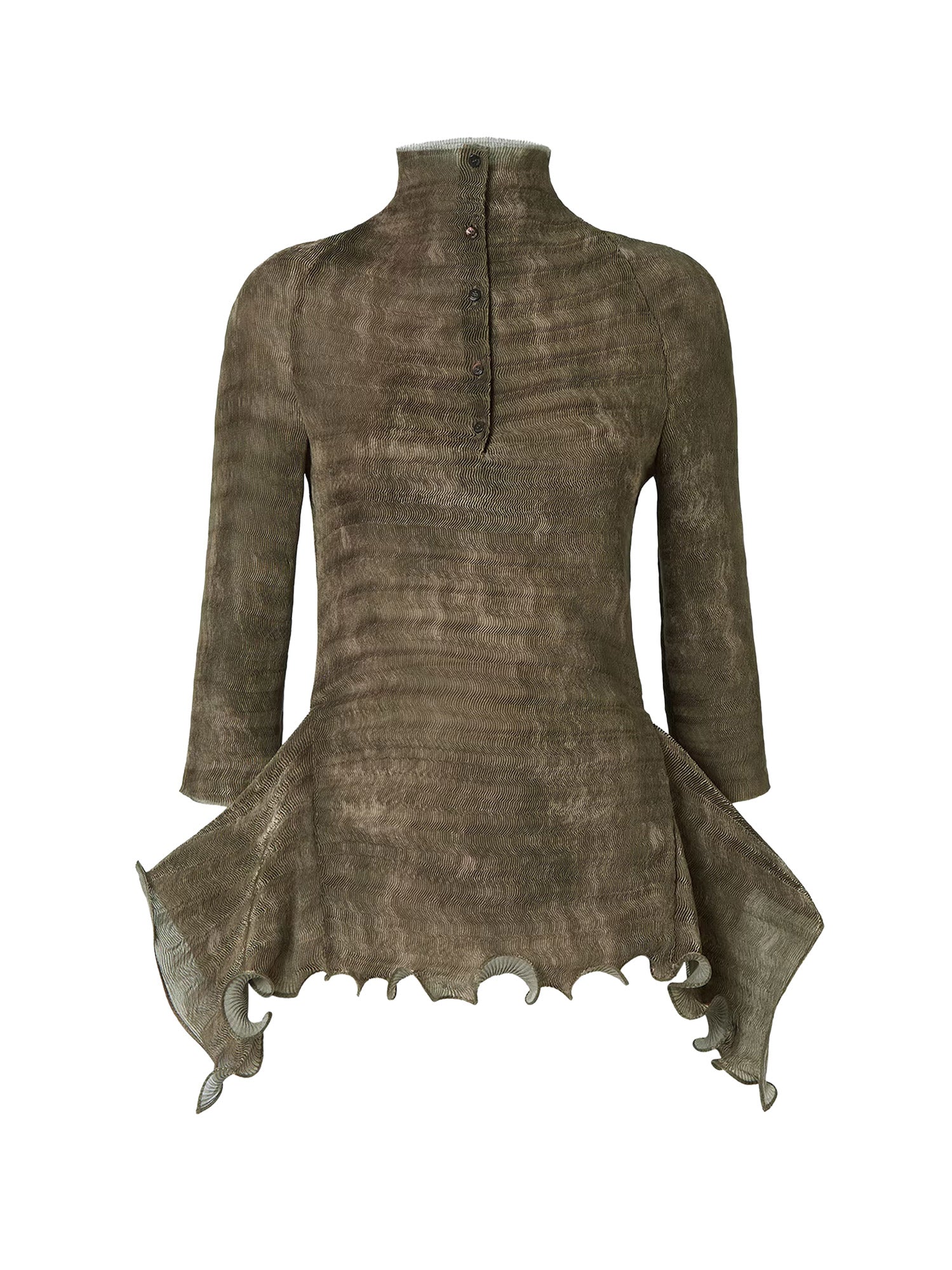 Fendi Shirts Green Poliestere