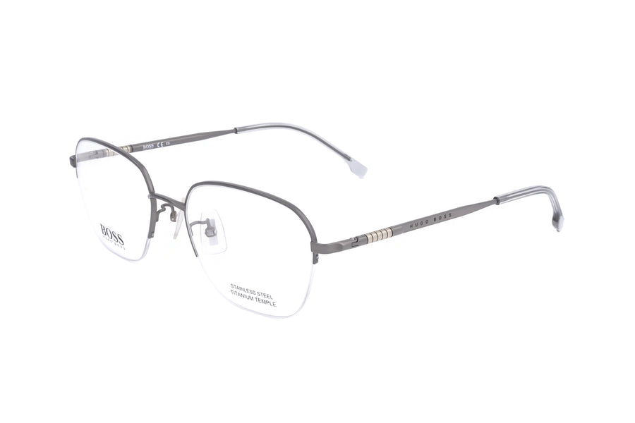 Preloved - Hugo Boss Mens 54 Mm Matte Ruthenium Eyeglasses Boss1346-F-R81-54 One Color