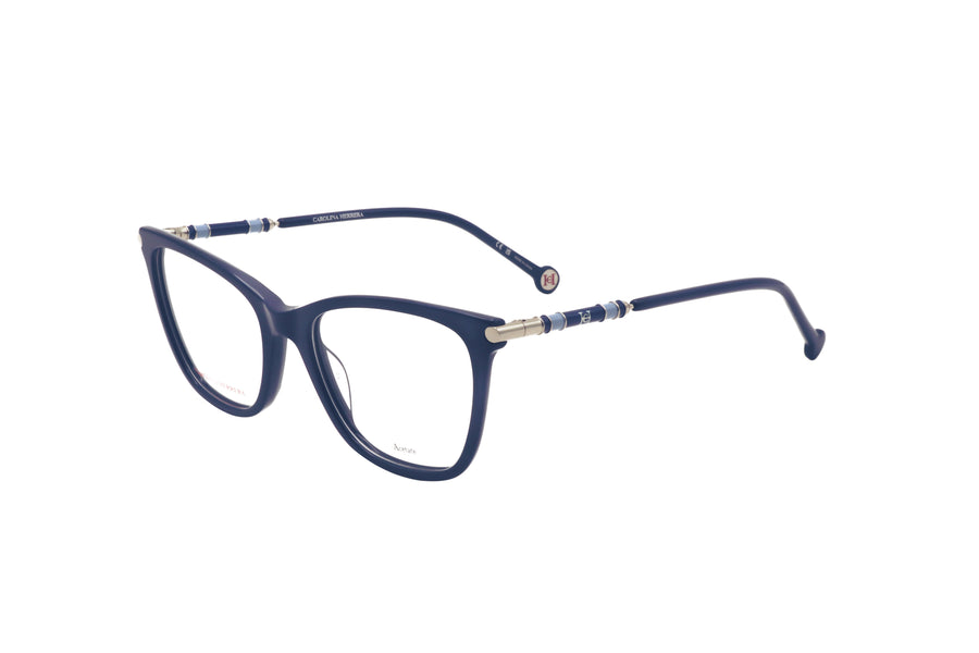 Preloved - Carolina Herrera Womens 53mm Blue Eyeglasses Ch0028-Pjp-53 One Color