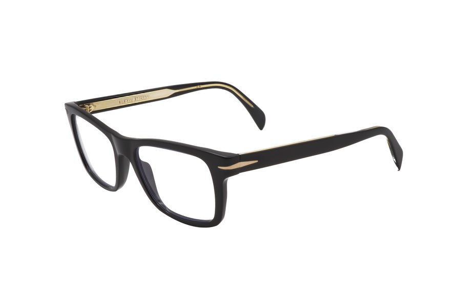 Preloved - David Beckham Mens 52mm Black Gold Sunglasses Db1073-Bb-2m2-52 One Color