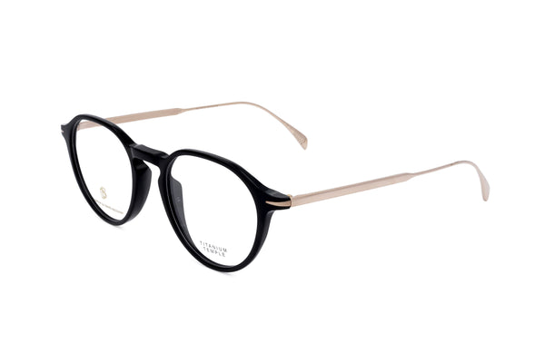 Preloved - David Beckham Mens 49mm Black Gold Eyeglasses Db1105-2m2-49 One Color