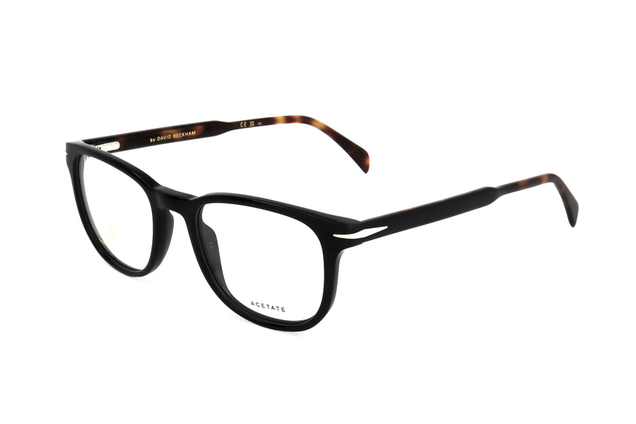 Preloved - David Beckham Mens 50mm Black Havana Eyeglasses Db1123-Wr7-50 One Color