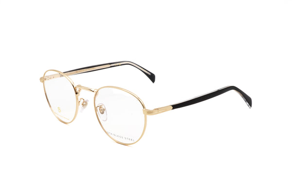 Preloved - David Beckham Mens 51mm Gold Black Eyeglasses Db1127-Rhl-51 One Color