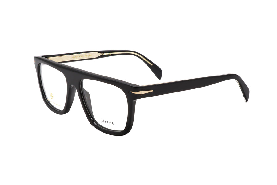 Preloved - David Beckham Mens 53 Mm Black Eyeglasses Db7096-807-53 One Color