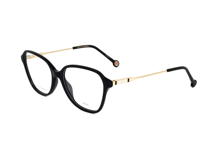 Preloved - Carolina Herrera Womens 55mm Black Eyeglasses Her0117-807-55 One Color