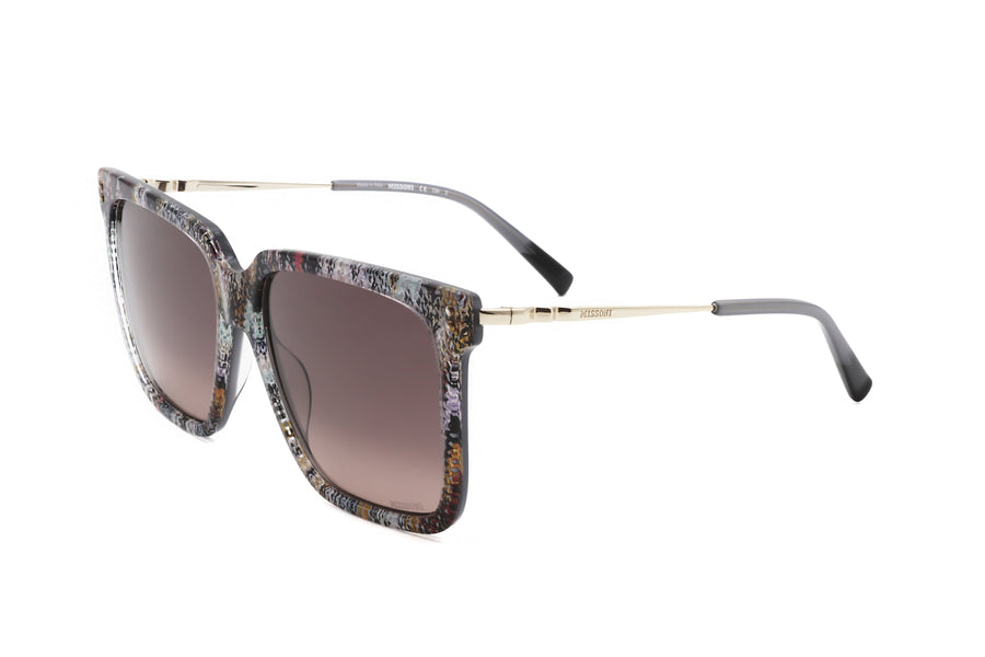Preloved - Missoni Womens 57mm Pattern Multicolor Sunglasses Mis0107-S-X19-57 One Color