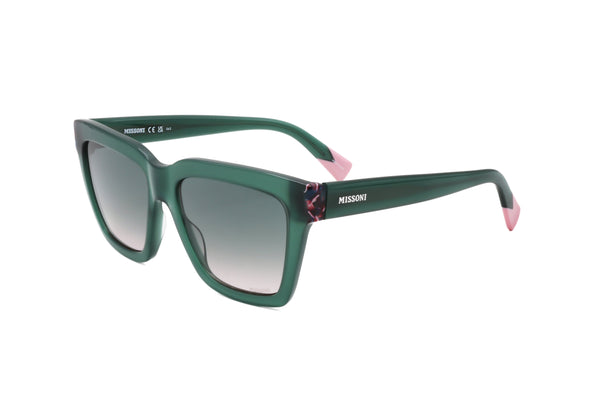 Preloved - Missoni Womens 55mm Green Pink Sunglasses Mis0132-S-Iwb-55 One Color