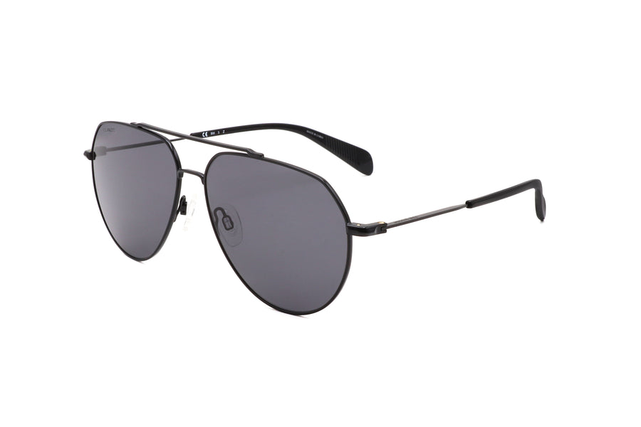 Preloved - Rag & Bone Mens 60mm Gold Black Sunglasses Rnb5030-G-S-Rhl-60 One Color