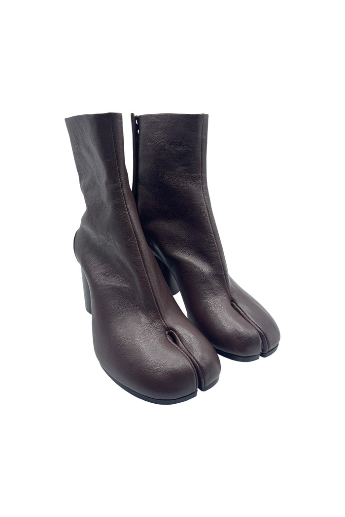 Brown Tabi Boots Calzature
