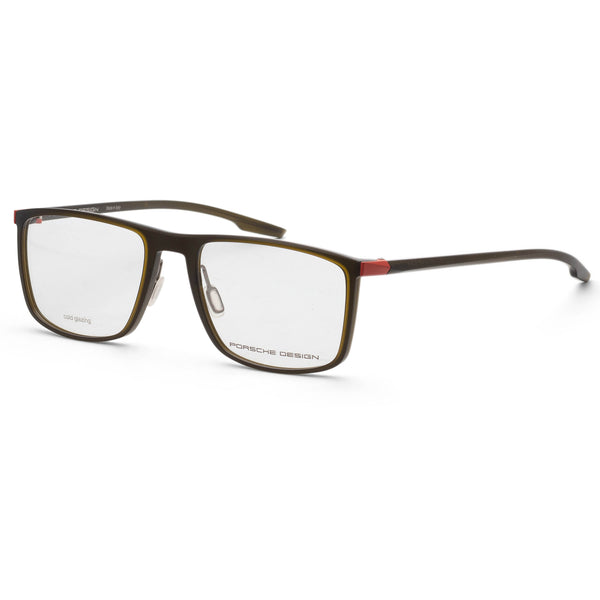 Preloved - Porsche Design Mens 56mm Olive Eyeglasses P8738-56c One Color