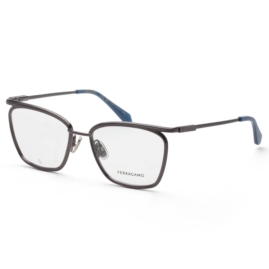 Preloved - Ferragamo Womens 55mm Gunmetal Eyeglasses Sf2235-027-55 One Color