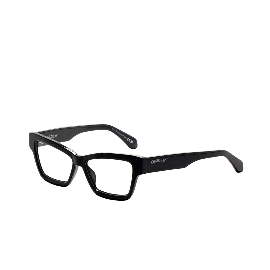 Preloved - Off-White Womens 55mm Black Eyeglasses Oerj077f24pla0011000-52 One Color