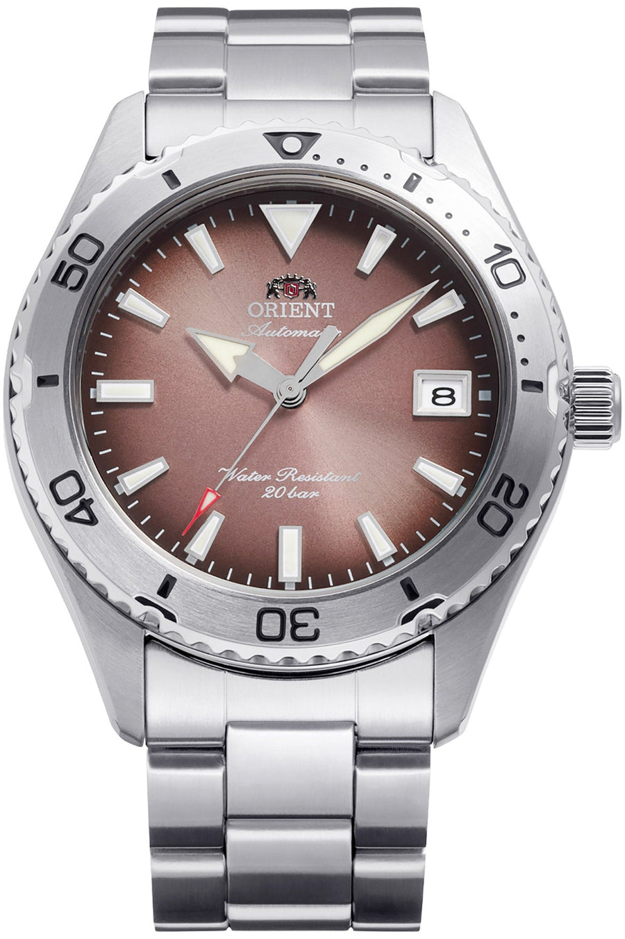 Preloved - Orient Mens Sports Mako 39mm Automatic Watch Ra-Ac0q17y One Color Watches